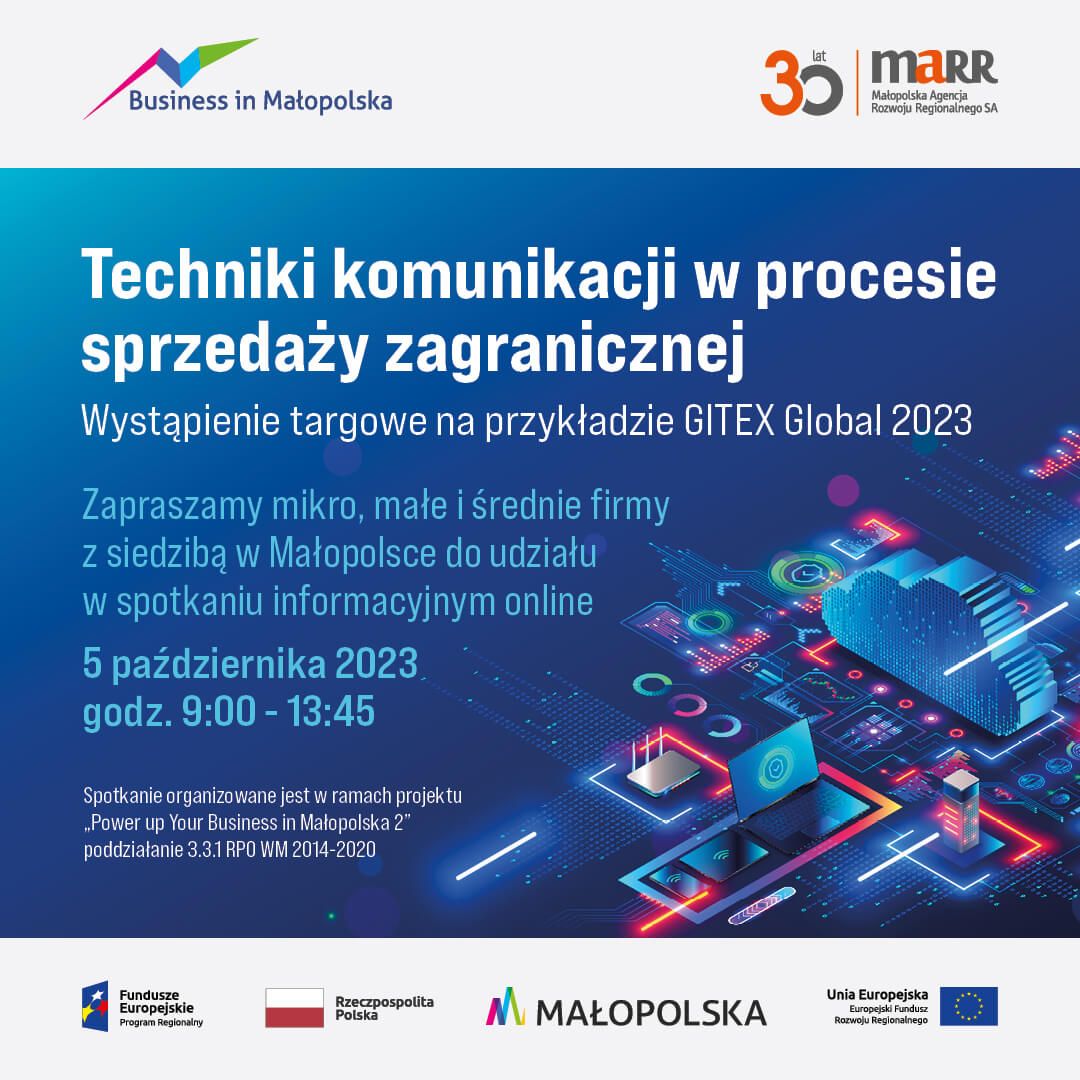 Baner graficzny z treścią na temat spotkania