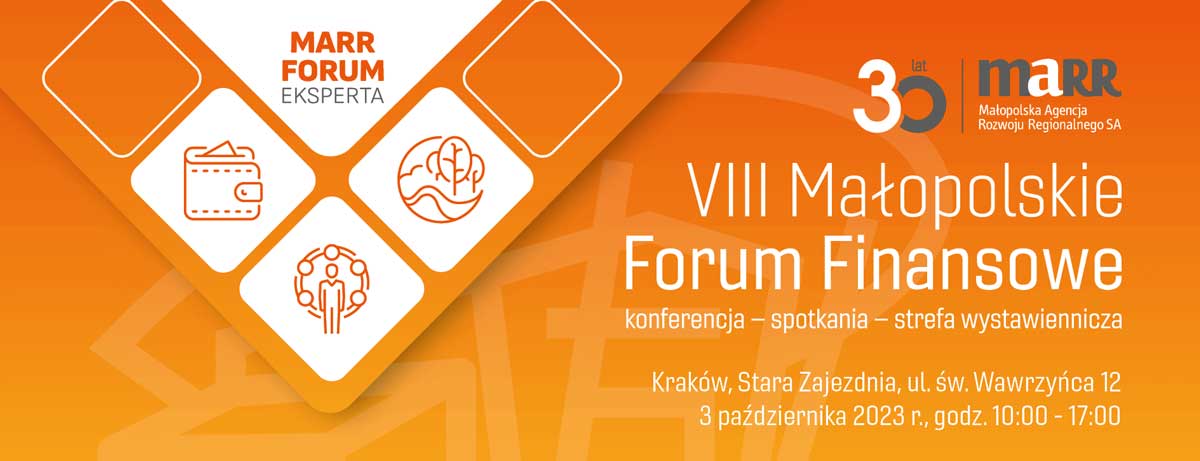 baner z informacjami na temat forum