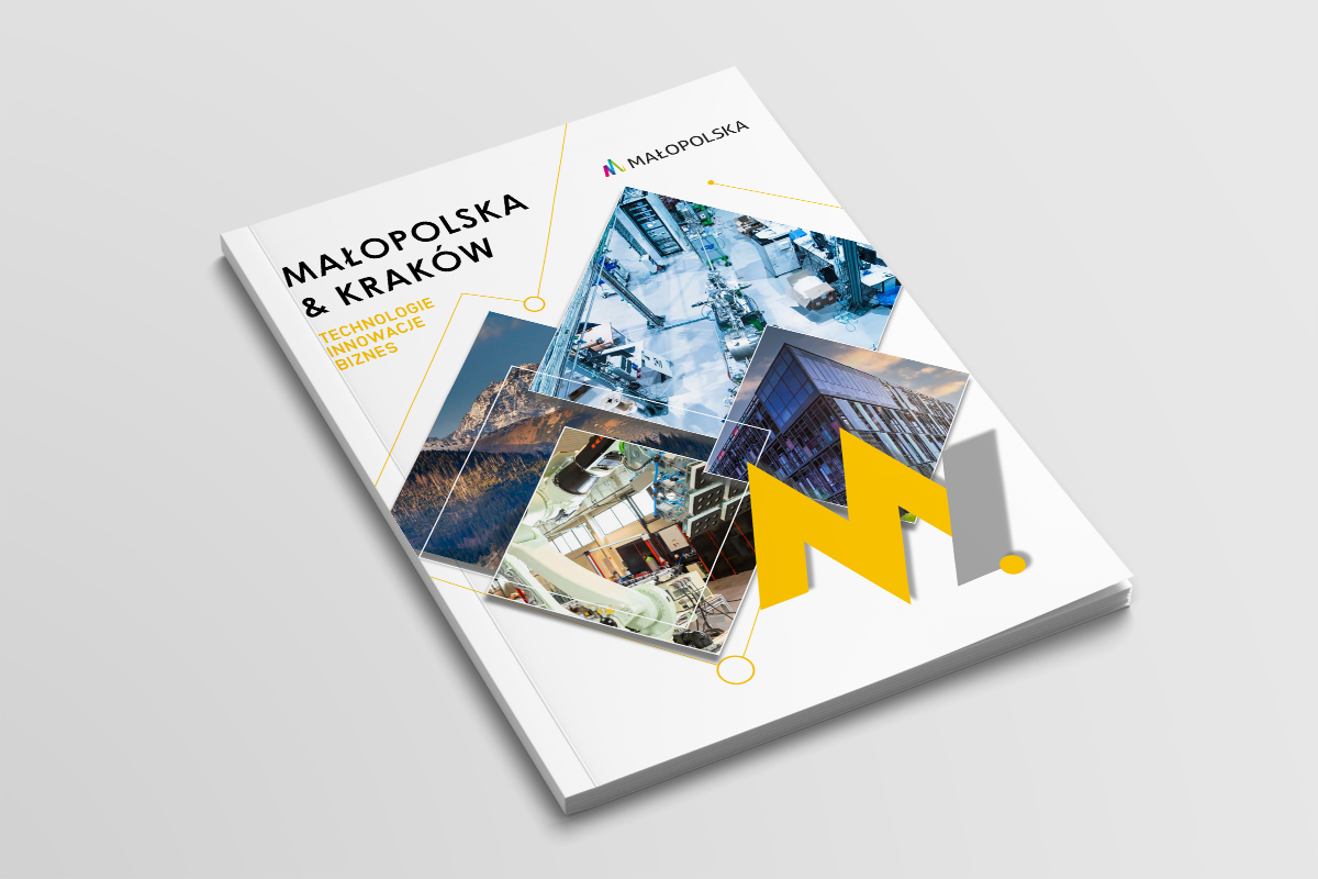 Okładka katalogu gospodarczego Małopolska & Kraków